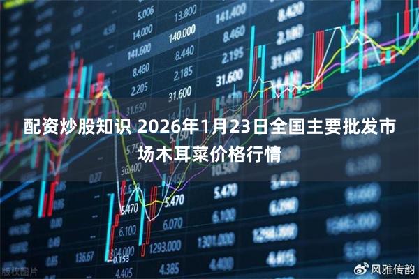 配资炒股知识 2026年1月23日全国主要批发市场木耳菜价格行情