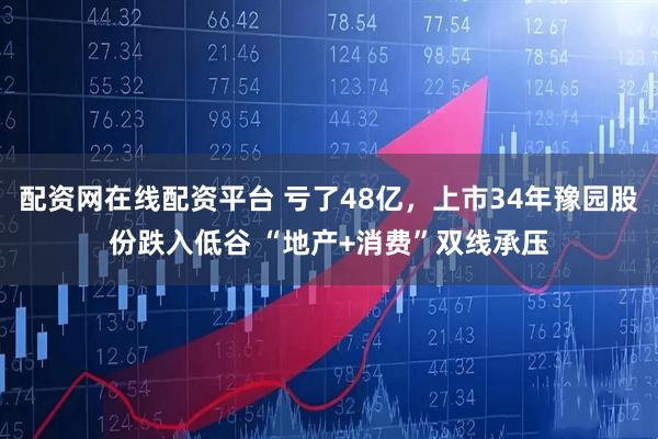 配资网在线配资平台 亏了48亿,上市34年豫园股份跌入低谷 “地产+消费”双线承压